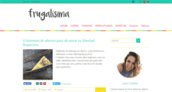 Desktop Screenshot of frugalisima.com